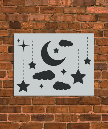 Night Stars Stencil