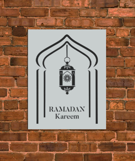 Ramadan Eid Al Fitr Stencil