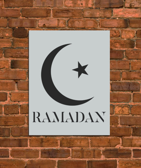 Ramadan Kareem Stencil