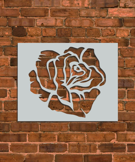 Rose Corolla Stencil