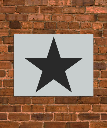 Star Shape Stencil