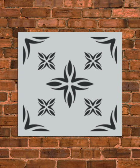 Star Pattern Stencil