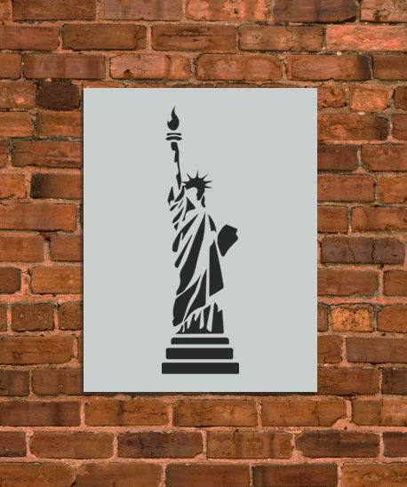 Statue of Liberty Stencil