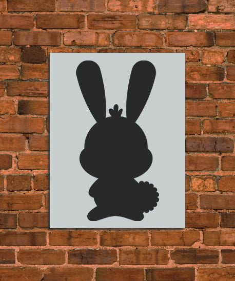 Baby Easter Bunny Stencil - INNOVO Stencils