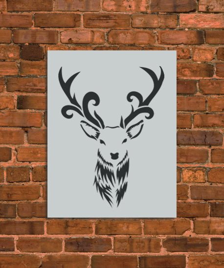 Buck Deer Stencil - INNOVO Stencils