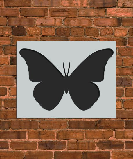 Butterfly Silhouette Stencil - INNOVO Stencils