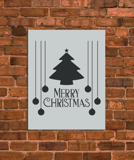 Christmas Decoration Stencil - INNOVO Stencils