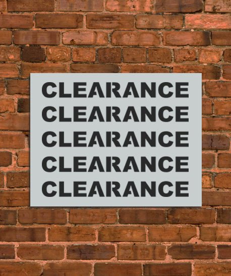 Clearance Sign Stencil - INNOVO Stencils