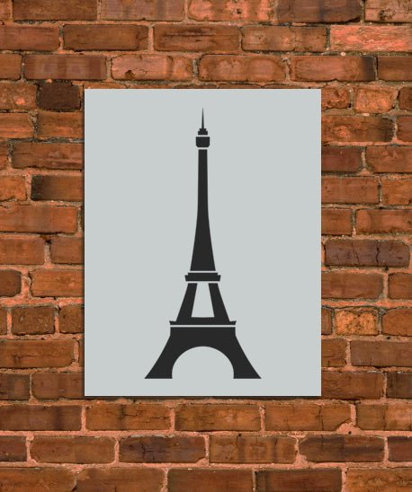 Eiffel Tower Stencil - INNOVO Stencils