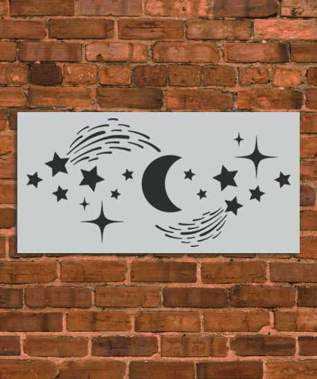 Galaxy Stars Stencil - INNOVO Stencils