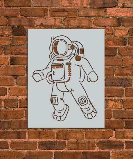Astronaut Space Stencil
