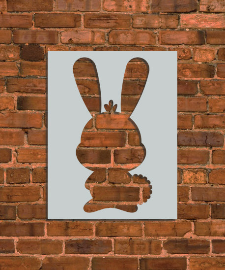 Baby Easter Bunny Stencil