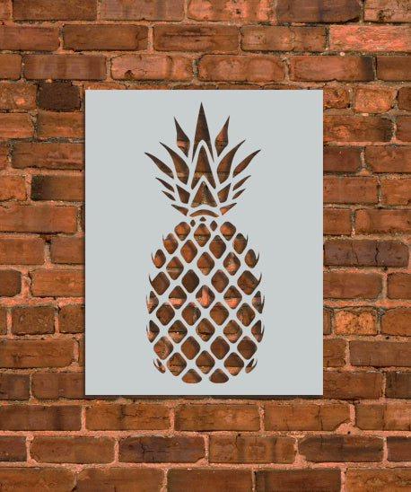 Pineapple Fruit Stencil