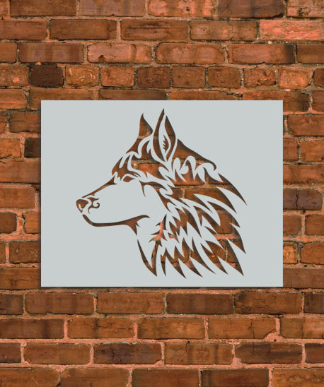 Lone Wolf Stencil
