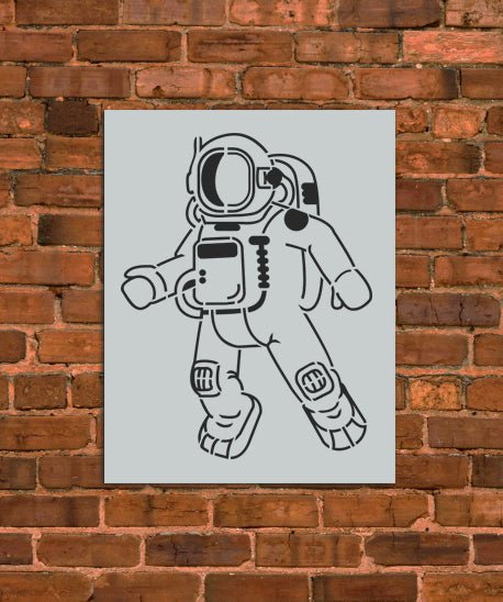 Astronaut Space Stencil - INNOVO Stencils