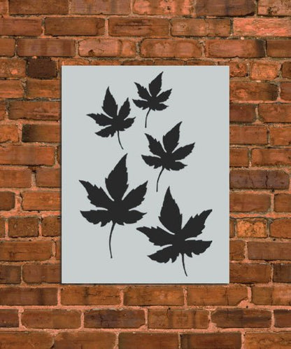 Autumn Leaves Stencil - INNOVO Stencils