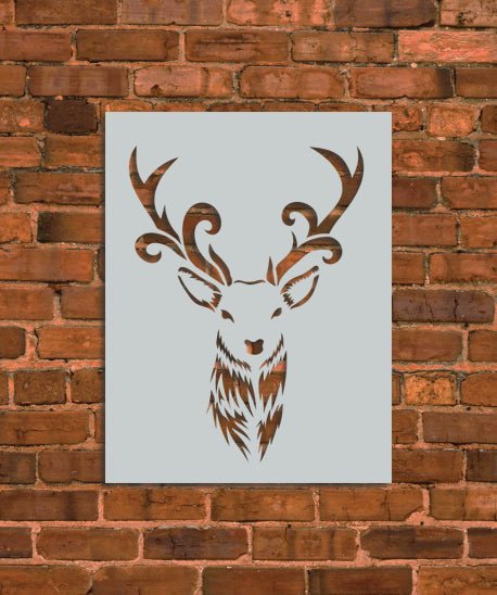Buck Deer Stencil - INNOVO Stencils