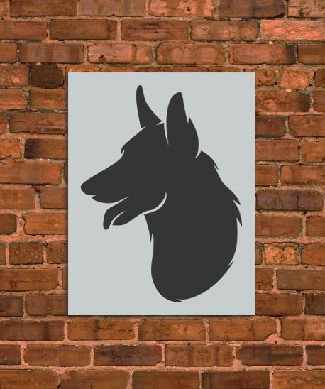 Dog Stencil - INNOVO Stencils