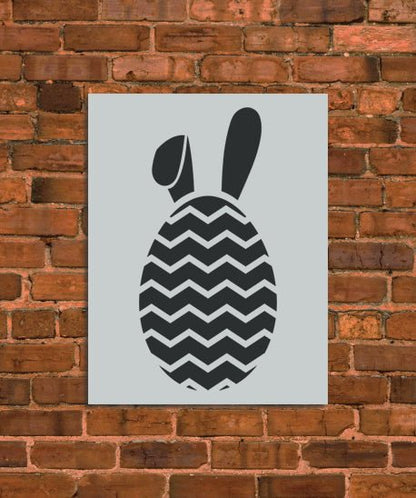 Easter Egg Bunny Stencil - INNOVO Stencils