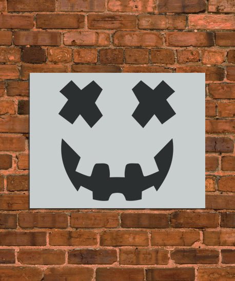 Halloween Pumpkin Carving Scary Stencil - INNOVO Stencils