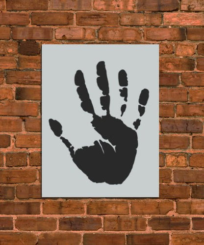 Hand Print Stencil - INNOVO Stencils