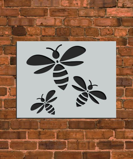 Honey Bee Stencil - INNOVO Stencils