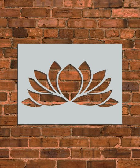 Lotus Mandala Stencil - INNOVO Stencils