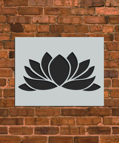 Lotus Mandala Stencil - INNOVO Stencils