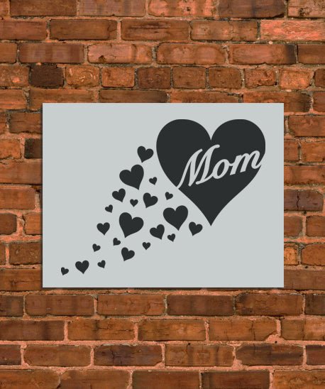 Mother's Day Stencil - INNOVO Stencils